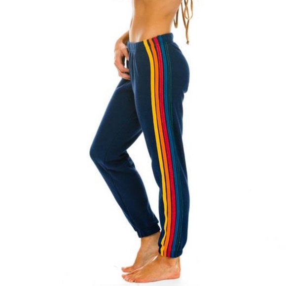 striped sweatpants womens
